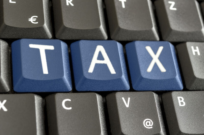clavier taxe internet