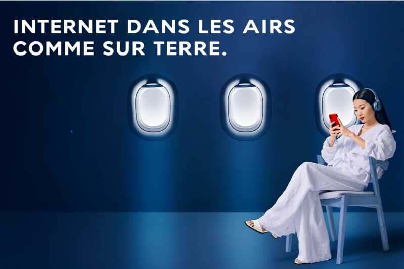 Internet en avion : ce changement va ravir les passagers d'Air France