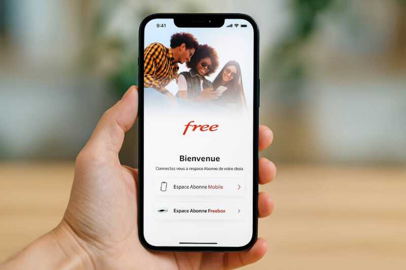 L'application Free permet de gérer votre abonnement internet et mobil à votre guise.