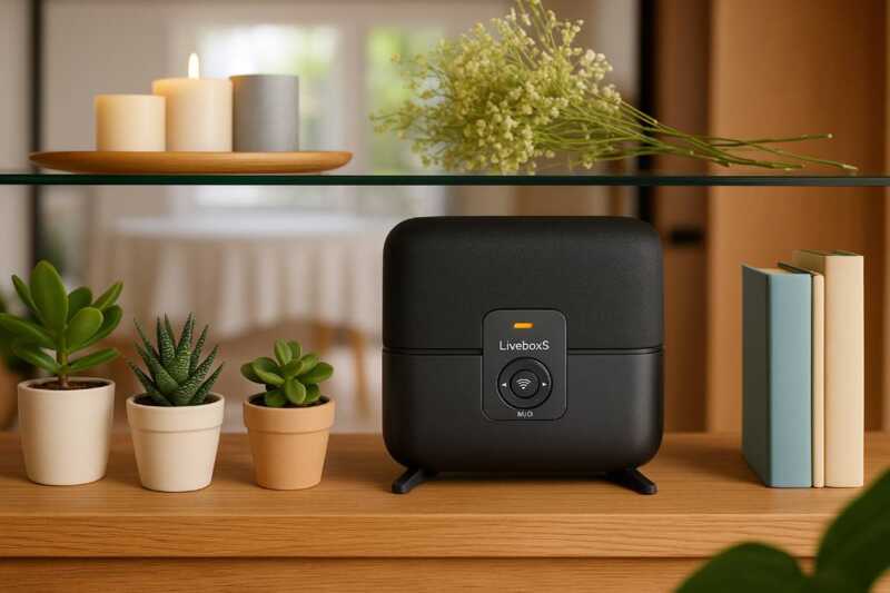 La Livebox S est un modèle facile d'installation et d'utilisation à un prix accessible.