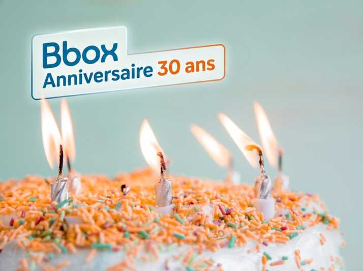 Cette Bbox qui célèbre les 30 ans de Bouygues Telecom disparaîtra bientôt, ne passez pas à côté.