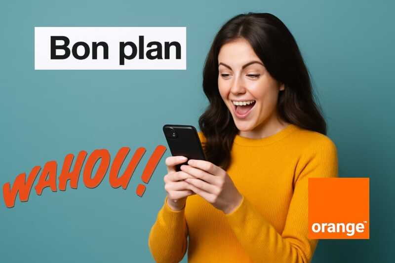 Dernier jour profiter de cette folle série spéciale avec 200 Go en 5G sur le réseau Orange à moins de 10€