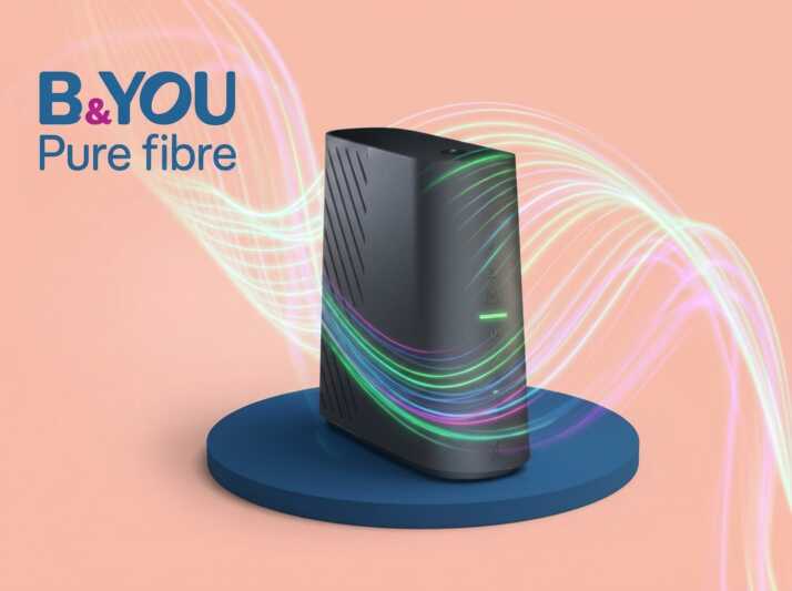 B&YOU Pure Fibre : l'offre internet sans superflu à 24,99€ pour une rentrée en toute sérénité