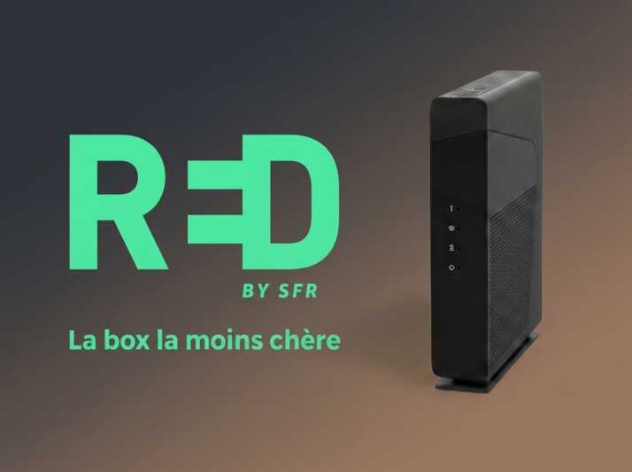 Fibre à 22,99€ et jusqu’à 139€ remboursés : RED veut faciliter votre changement de box