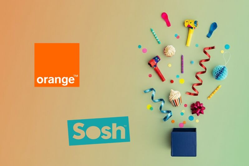 C'est un beau cadeau de bienvenue que nous offrent Orange et Sosh, sa filiale low-cost.