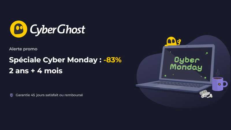Cyber Monday pour CyberGhost