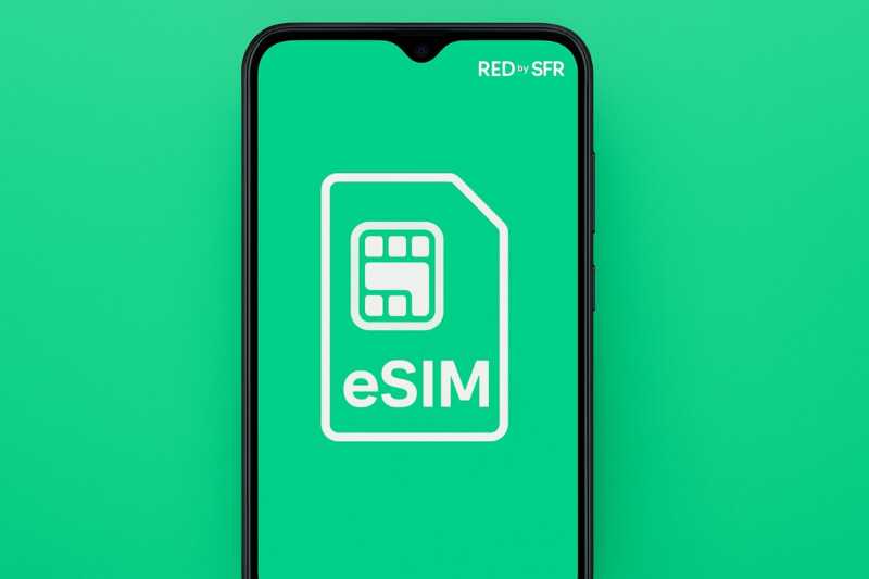 RED by SFR met la eSIM à l'honneur.