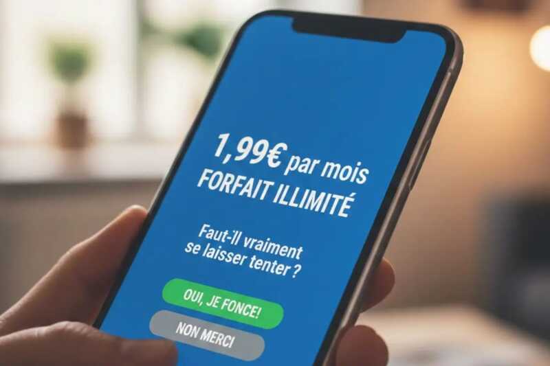Le forfait à 1,99€ fait de la résistance ! Mais on a le droit à quoi pour ce prix là ?
