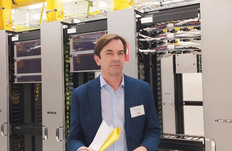 Franck Coudrieau, directeur SFR Ouest