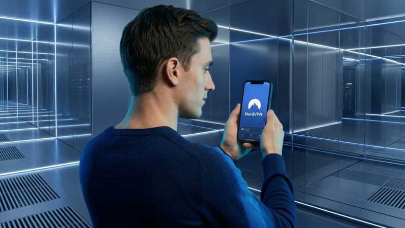homme avec iPhone