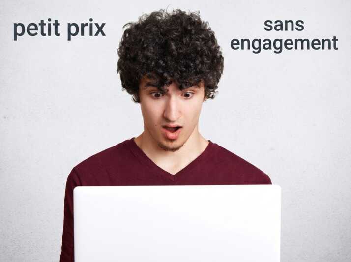Cette box n'est pas seulement la moins chère du marché, elle propose aussi une fiche technique attractive qui va à l'essentiel.