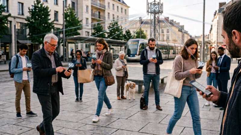 La 5G progresse rapidement en France. Mais la consommation de data en 5G stagne