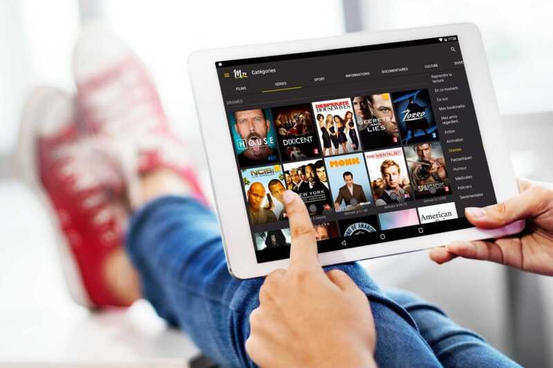 application de streaming pour regarder la TV