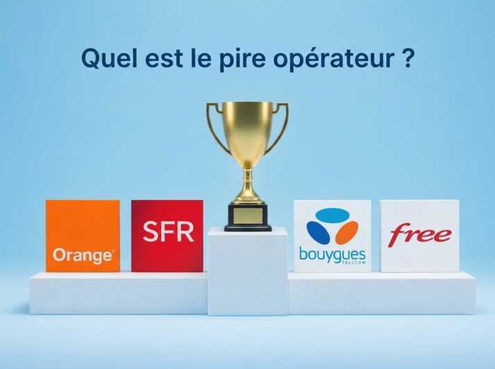 Un nouveau classement de l'association Que Choisir vous aide à choisir le meilleur opérateur et à éviter le pire.