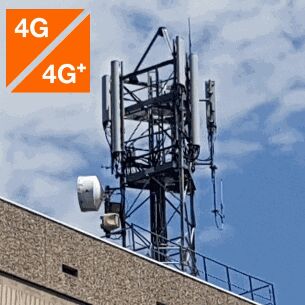 4G+ ORange a Villefranche sur Saone à plus de 510 Mbps