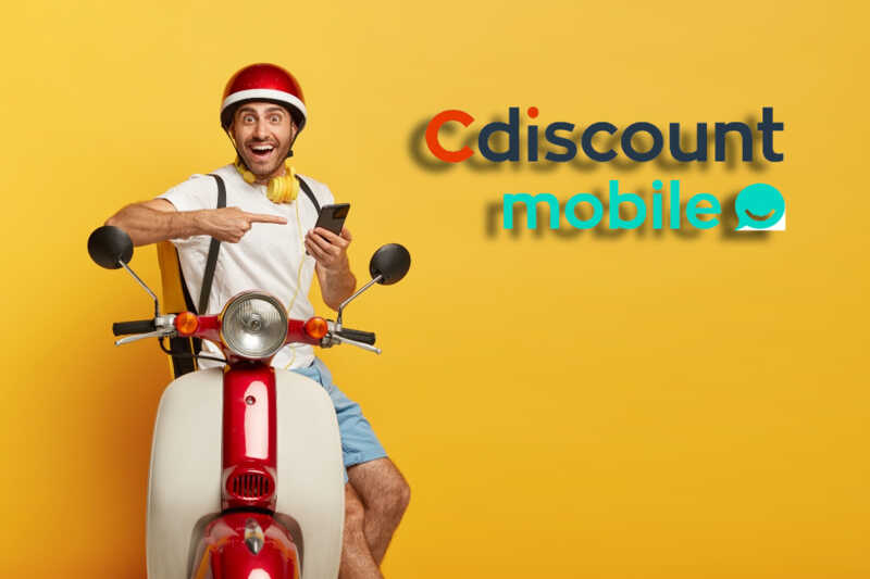 Le forfait illimité le moins cher avec Cdiscount Mobile