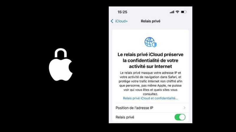 relais privé iCloud d'apple