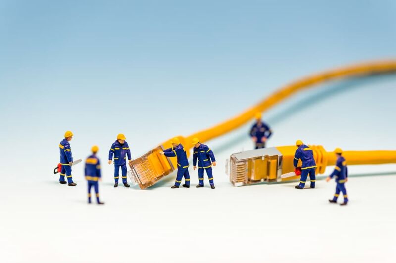 la fermeture de l'ADSL dans 162 communes