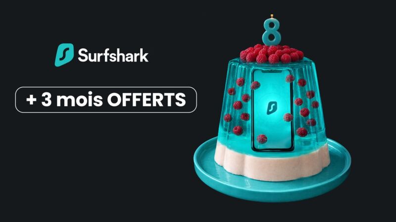 Surfshark 8 années