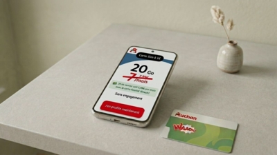 20 Go à 5,99€ : Auchan Télécom mise sur sa carte de fidélité pour alléger la facture