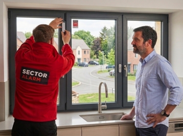 Sector Alarm prend en charge deux étapes essentielles de votre protection