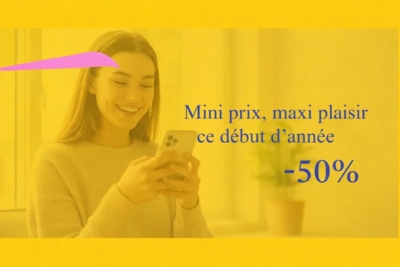 Une remise de 50% sur votre forfait mobile : c'est l'offre imbattable des soldes d'hiver 2026