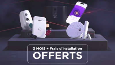 Ce spécialiste de l'alarme ne facture pas l'installation et offre 3 mois d'abonnement (vous n'avez plus d'excuse !)