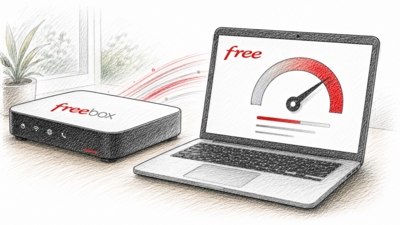 Débit Free : test Freebox, 4G, 5G et 5G+
