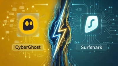 Surfshark ou CyberGhost : quel VPN choisir avec un budget de 2€ par mois ?