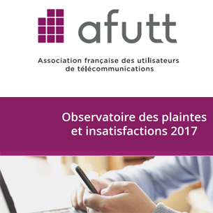Observatoire AFUTT des plaintes télécoms de 2017