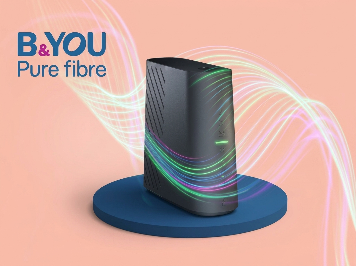B&YOU Pure Fibre : l'offre internet sans superflu à 24,99€ pour une rentrée en toute sérénité