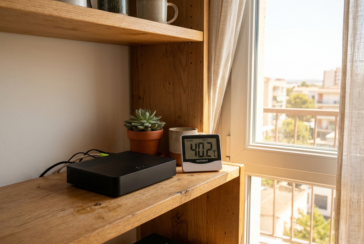 Canicule : pourquoi votre box internet ralentit vraiment (et comment éviter la panne cet été)