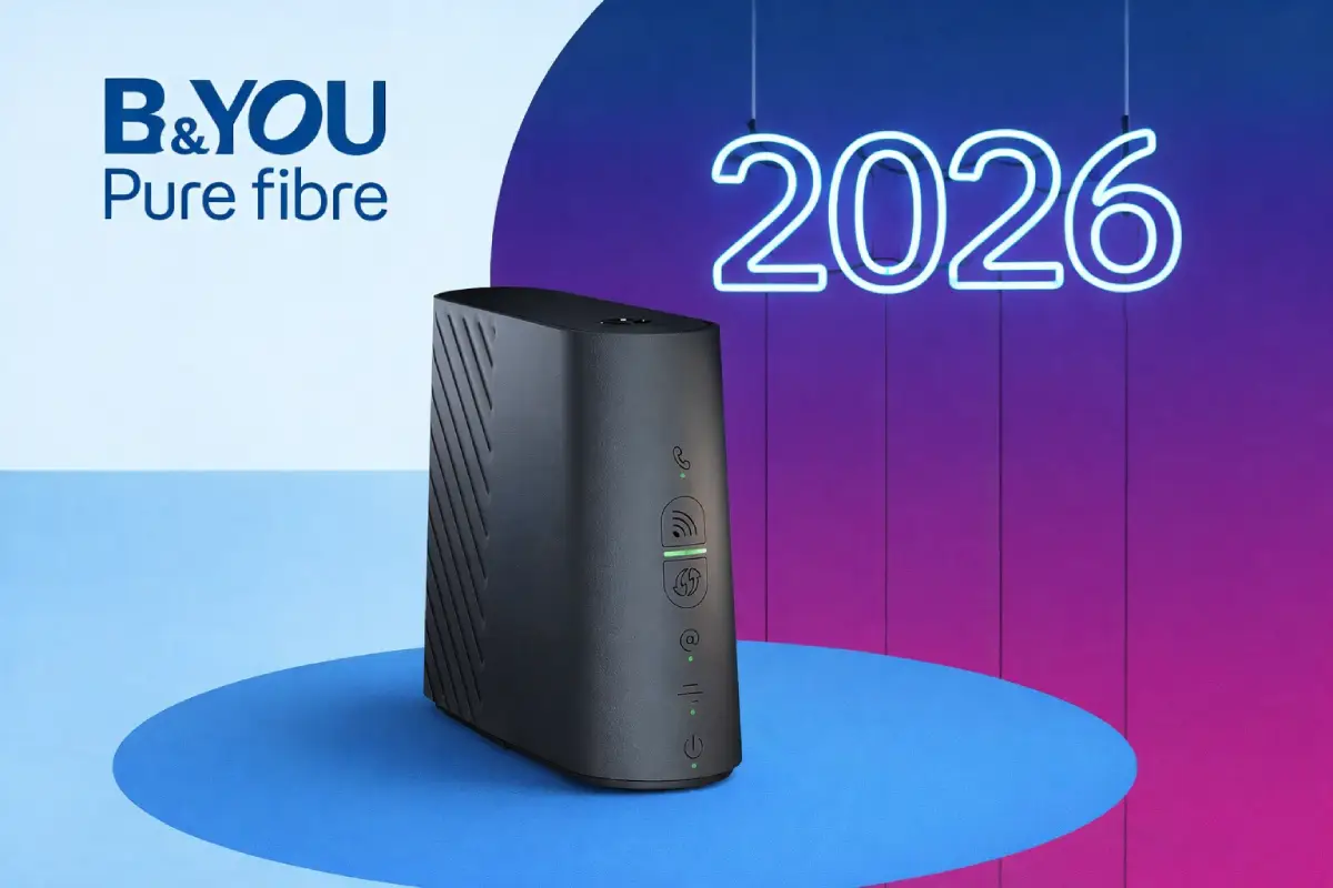     B&You Pure Fibre : L'offre qui va droit au but (et à pleine vitesse)
