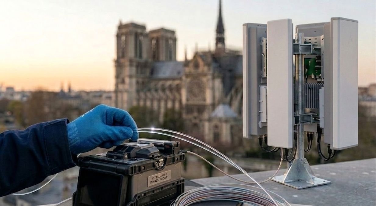     Fibre et 5G : les opérateurs français ont investi plus de 12 milliards d'euros en 2024 ! 14 fois le coût de reconstruction de Notre-Dame !
