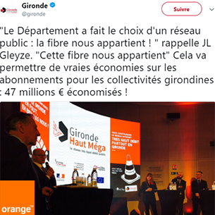 Orange déploiera 410 000 prises FttH/FttE en Gironde