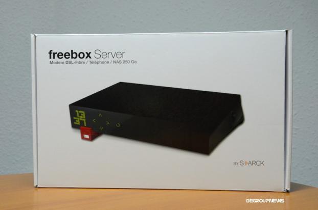 Boîte du Freebox Server