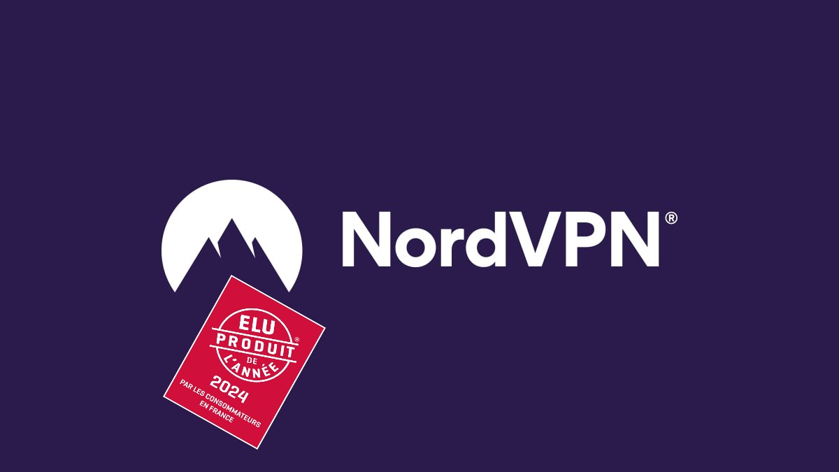 Une récompense pour Nord VPN, élu produit de l'année 2024