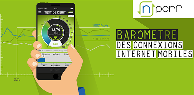 Baromètre Internet mobile nPerf : Orange 1er, exploit de SFR au T1 2017 !