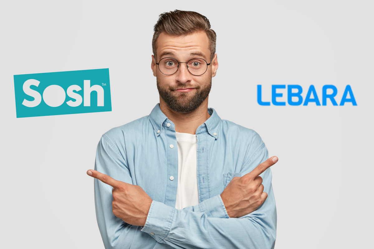 Forfait pas cher sur le réseau Orange : qui de Sosh ou de Lebara propose la meilleure offre en ce moment ?